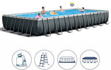 Piscine Italia Piscina Intex 26374 Ultra Xtr Frame Rettangolare 975x488x132 Cm