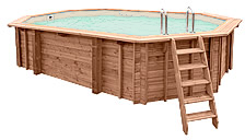 Piscine Italia Piscina In Legno Fuori Terra Jardin 607 Liner Sabbia