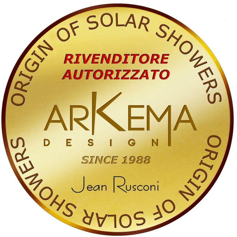 ARKEMA Doccia Solare Bianca Arkema Jolly Plus cm 20x21x225 CV-B500/9003