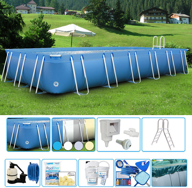 ITALIKA Piscina Fuori Terra Italika® Soft Rettangolare 10,80 X 5,80 H.1,25 M