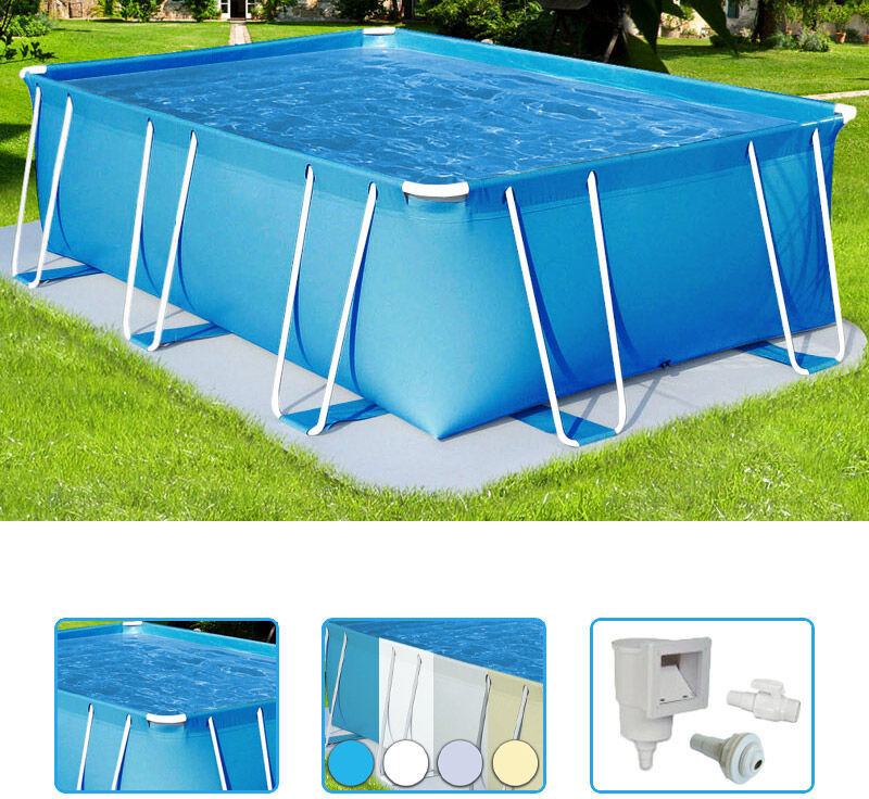 ITALIKA Piscina Fuori Terra Italika® Soft Rettangolare 5,30 X 2,80 H.1,25 M