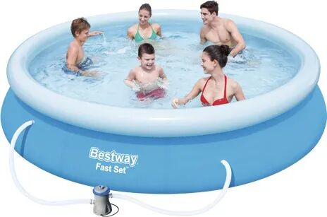 Bestway Piscina Fuori Terra Autoportante Esterna da Giardno Rotonda ø 366x76 con Pompa Filtro - 57274