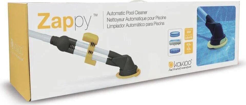 Bestway Robot Pulitore Fondo Piscine Automatico per pulizia piscine - ZAPPY K755-751CBX