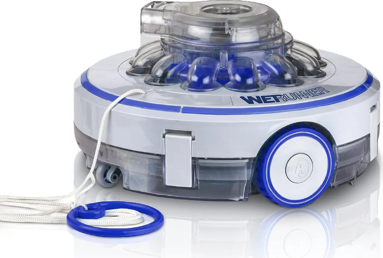 Gre Robot Pulitore Wet Runner per Piscina Fuori Terra Ricaricabile Potenza 26,6 Watt Capacità Serbatoio 4 Litri - RBR60