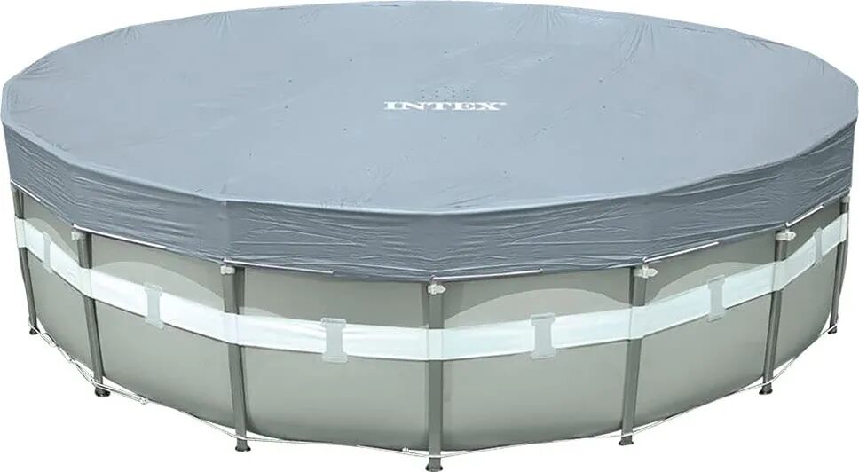 intex telo copertura piscina copripiscina tondo ø cm 549 compatibile modello ultraframe - frame deluxe - 28041