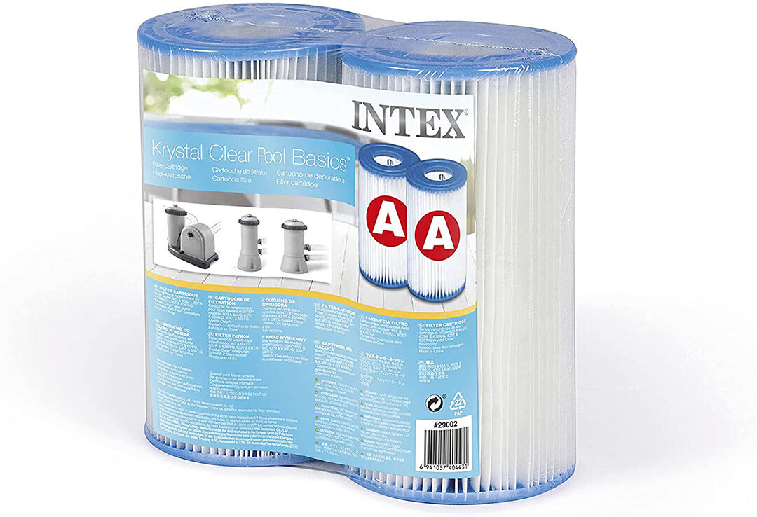 Intex Cartuccia Filtro A Media - Altezza 20 Cm, Diametro Esterno: 10,7cm, Diamet