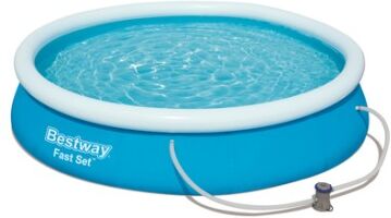 Bestway Fast Set 57274 piscina fuori terra Piscina gonfiabile Piscina rotonda 5377 L Blu (57274)