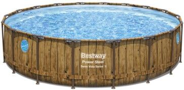 Bestway 56977 piscina fuori terra Piscina con bordi Piscina rotonda 23062 L Marrone (56977)