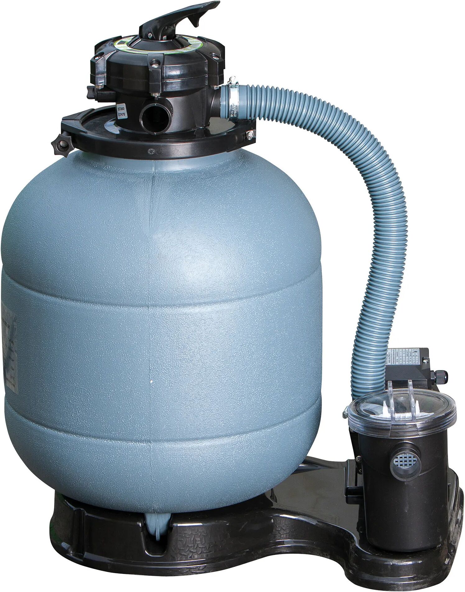 Gre' POMPA FILTRO A SABBIA  6500 l/h 230W Ø400 mm VALVOLA 5 POSIZIONI MANOMETRO-PREFILTRO