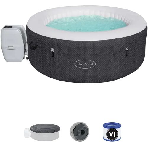 Bestway Lay-Z-Spa Havana Jacuzzi - Opblaasbaar Bad - Bubbelbad met Massagestralen - 120 Jets - 2 tot 4 Personen - Ø180 x 66 CM - Wellness regular 0