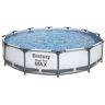 Bestway Steel Pro Max 56416 Bestway Steel Pro Max zwembad + filterpomp 366 cm 000