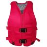 Yahbrra Solide Reddingsvest 75N, Solide Reddingsvest voor Kinderen en Volwassenen, Solide Reddingsvest Watersport Kajakken Varen Surfen (Color : Red, Size : M)