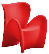 MyYour Sillón Lily. Myyour-rosso