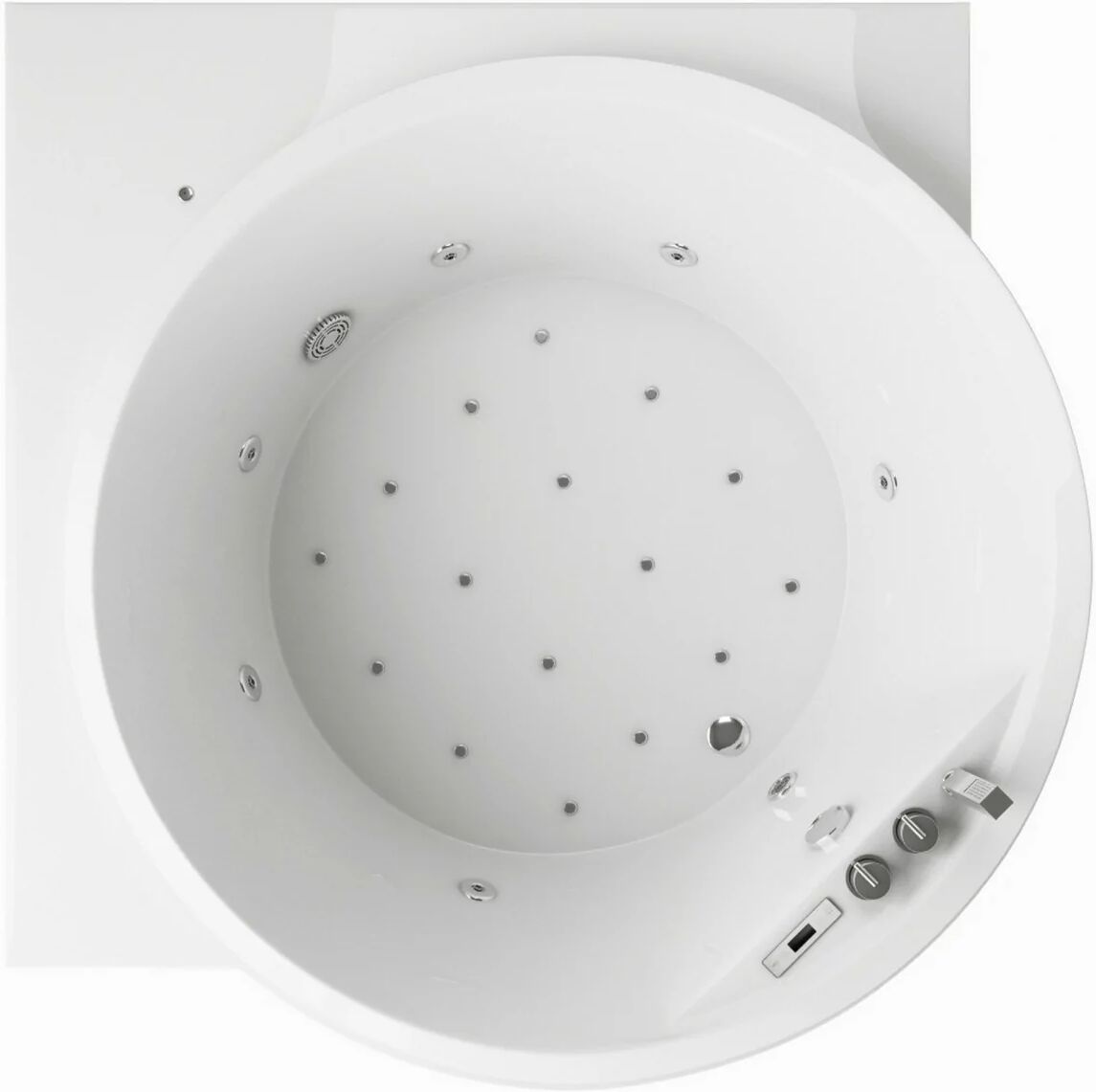 Spatec Whirlpool Bathtubs - Spatec Volcano Corner