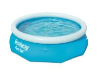 Bestway Fast Set 57266, 3638 l, Oppblåsbart basseng, Blå, 8,31 kg