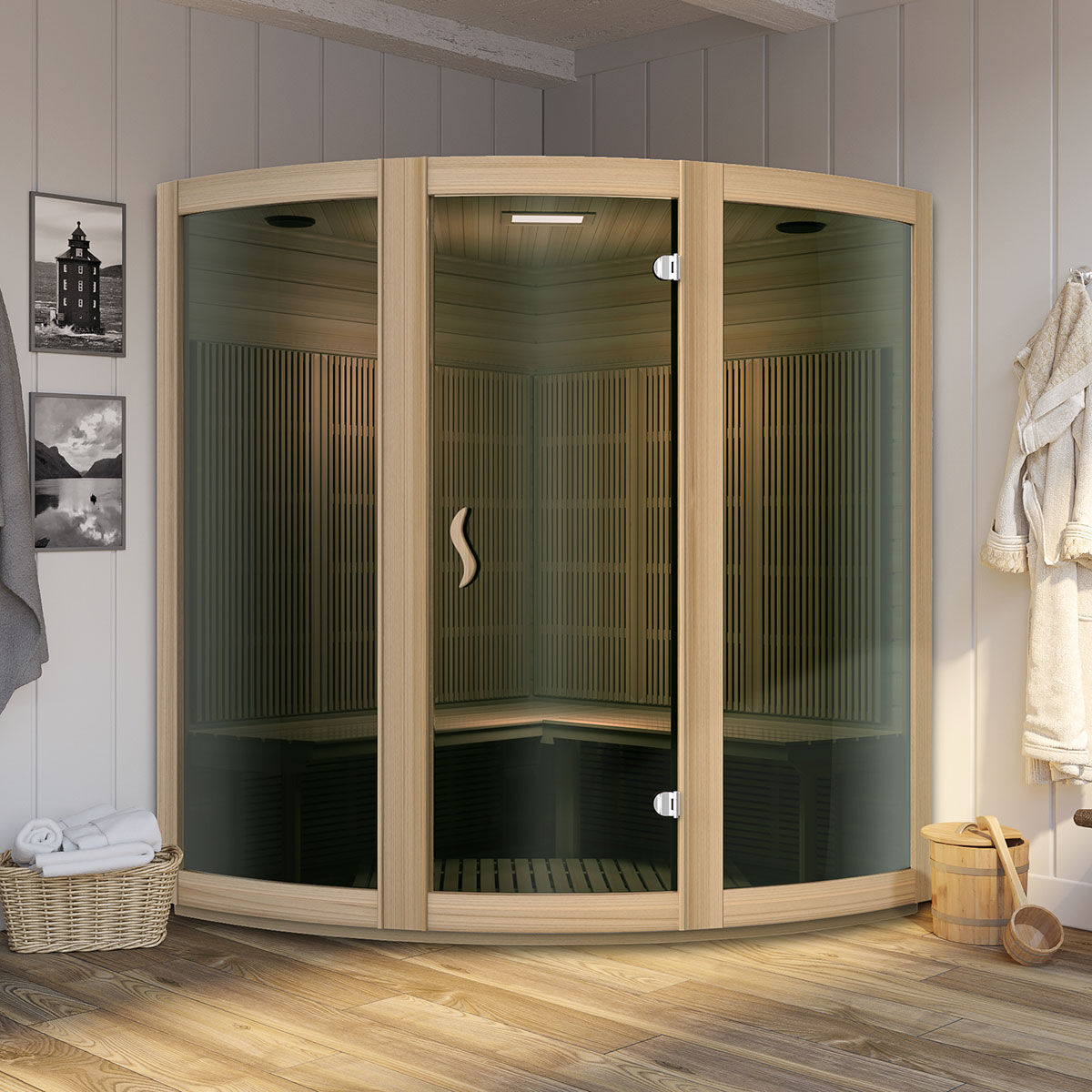 SparMax Royal Sauna Lys - 4 Personer