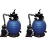 vidaXL Bombas de filtragem por areia 2 pcs 400 W 11000 l/h