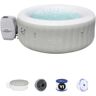 Bestway Lay-Z-Spa Tahiti 180 66 Cm Spa Spangable Para 2-4 Pessoas Com Airjet Led Luz E Cobertor