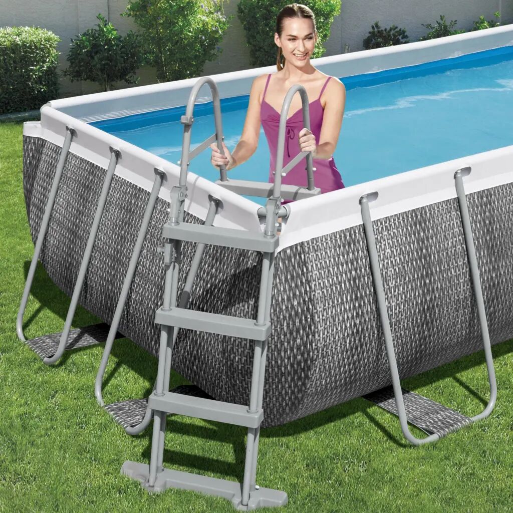 Bestway Flowclear Escada para piscinas com 4 degraus 107 cm