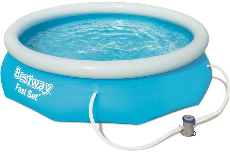 Bestway Piscina Insuflável Apo Fast Set 3638l + Bomba De Filtro (305 X 76cm) - Bestway 57270