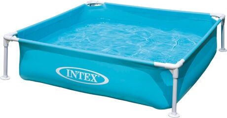 Intex Piscina Infantil Mini Frame Azul (122x122x30cm)