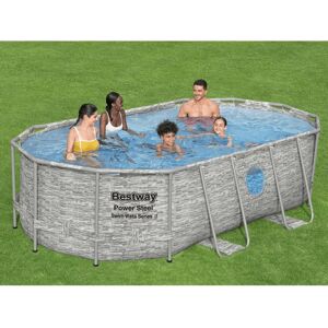 Bestway Pool Power Steel med tillbehör 427x250x100 cm