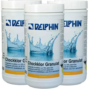 Kuben Delphin Chockklor Granulat 3kg