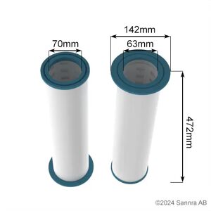 Kuben Microfilter Kompatibelt Med Sundance Spabad.