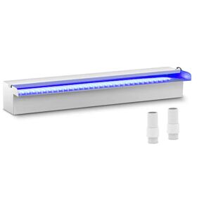 Uniprodo {{marketing_meta_keyword_1}} – 60 cm – LED osvetlenie – modrá/biela – otvorený výtok vody UNI_WATER_31