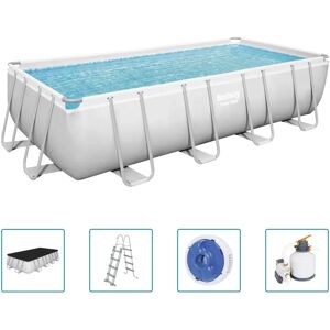 VidaXL Steel Hard Sided Pool 122.0 H x 274.0 W x 549.0 D cm