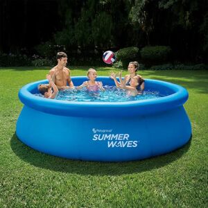 Polygroup 2.4 ft x 10 ft Mesh Inflatable Pool 75.0 H x 305.0 W x 305.0 D cm