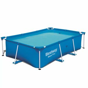 vidaXL Bestway Steel Pro Swimming Pool with Steel Frame 259cm x 170cm x 61cm 61.0 H x 170.0 W x 259.0 D cm