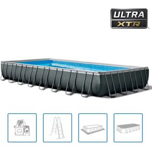 VidaXL Steel Hard Sided Pool 488.0 W x 975.0 D cm