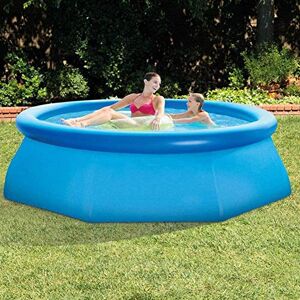 XANAYXWJ 8ft x 2.5ft Backyard Inflatable Pool: Family Lounge Pool for Kids, Adults, and Babies