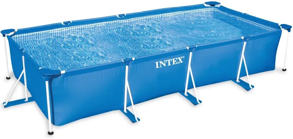 vidaXL Intex Swimming Pool Rectangular Frame 220 x 150 x 60 cm 60.0 H x 150.0 W x 220.0 D cm