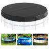 VEVOR 15 Ft Round Pool Cover, Solar Covers for Above Ground Pools, Safety Pool Cover with Drawstring Design, 420D Oxford Fabric Summer Pool Cover, Waterproof and Dustproof, Black