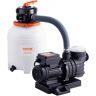 VEVOR Sand Filter Pump for Above Ground Pools, 12-inch, 3000 GPH, 1/2 HP Swimming Pool Pumps System & Filters Combo Set with 6-Way Multi-Port Valve & Strainer Basket, for Domestic and Commercial Pools