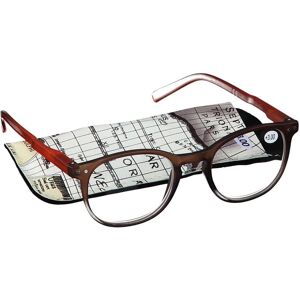 Pharma Glasses Lesebrille Orange-Braun + 3.00 1 ct