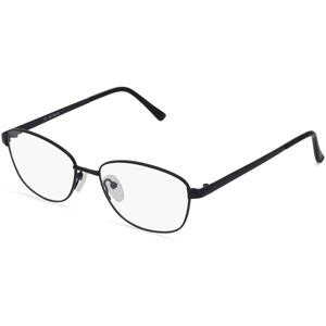 Fielmann ROW Fielmann MC 506 CL Damen-Brille inkl. Gläser Vollrand Eckig Edelstahl-Gestell 52mm/16mm/130mm, blau