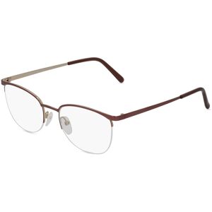 Fielmann ROW Fielmann MC 547 CL Damen-Brille inkl. Gläser Nylor Oval Edelstahl-Gestell 51mm/19mm/140mm, gold