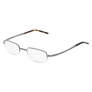 Fielmann ROW Fielmann TITANIUM 194 CL Herren-Brille inkl. Gläser Nylor Eckig Titan-Gestell 49mm/23mm/145mm, grau