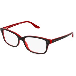 Luxottica Polo Ralph Lauren RL6062 Damen-Brille inkl. Gläser Vollrand Rechteckig Kunststoff-Gestell 52mm/16mm/135mm, braun