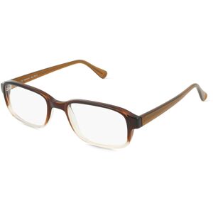 Fielmann ROW Fielmann MC 596 CL Herren-Brille inkl. Gläser Vollrand Eckig Propionat-Gestell 54mm/19mm/140mm, braun