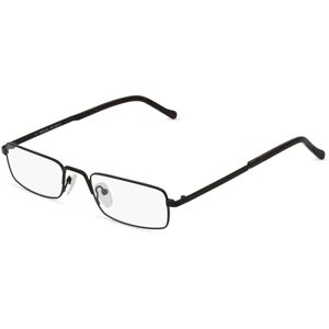 Fielmann ROW Fielmann MC 558 CL Herren-Brille inkl. Gläser Vollrand Schmal Edelstahl-Gestell 52mm/21mm/145mm, schwarz