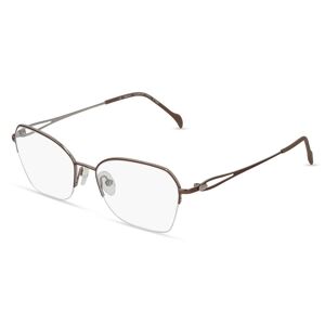 Fielmann ROW Fielmann COMFORT 118 CL Damen-Brille inkl. Gläser Nylor Butterfly Titan-Gestell 53mm/17mm/135mm, grau