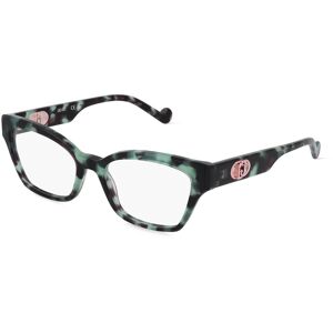 Marchon Germany Liu Jo LJ2779 Damen-Brille inkl. Gläser Vollrand Butterfly Acetat-Gestell 52mm/17mm/140mm, grün