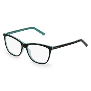 Revert Polar 949 Damen-Brille inkl. Gläser Vollrand Eckig Kunststoff-Gestell 56mm/15mm/140mm, Schwarz