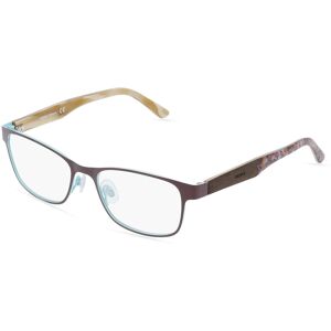 OWP Brillen Mexx 5166 Damen-Brille inkl. Gläser Vollrand Eckig Metall-Gestell 52mm/17mm/135mm, braun