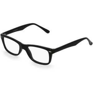 Fielmann ROW Fielmann MC 467 CL Unisex-Brille inkl. Gläser Vollrand Eckig Propionat-Gestell 48mm/17mm/135mm, schwarz