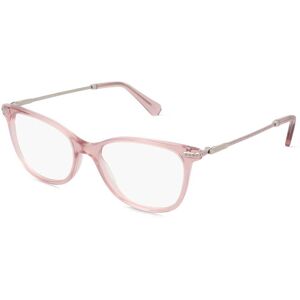 Luxottica Swarovski SK2010 Damen-Brille inkl. Gläser Vollrand Eckig Acetat-Gestell 52mm/17mm/140mm, pink